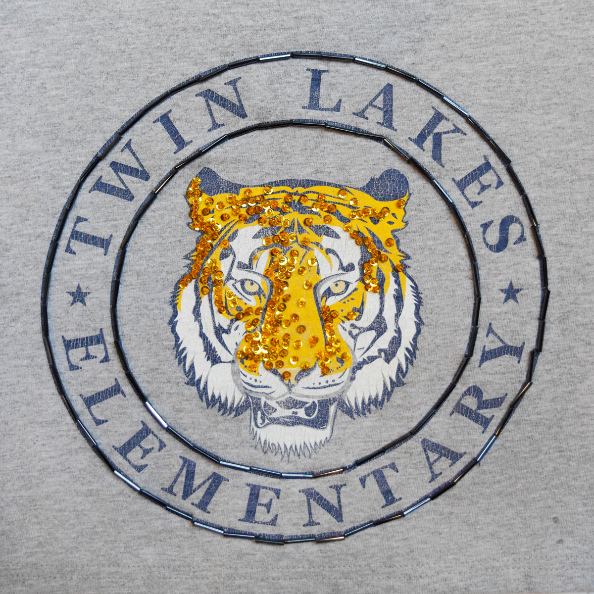 Tiger Sequined Tee