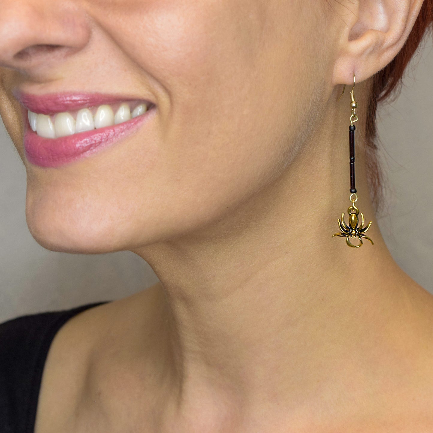 Spider Silk Earrings