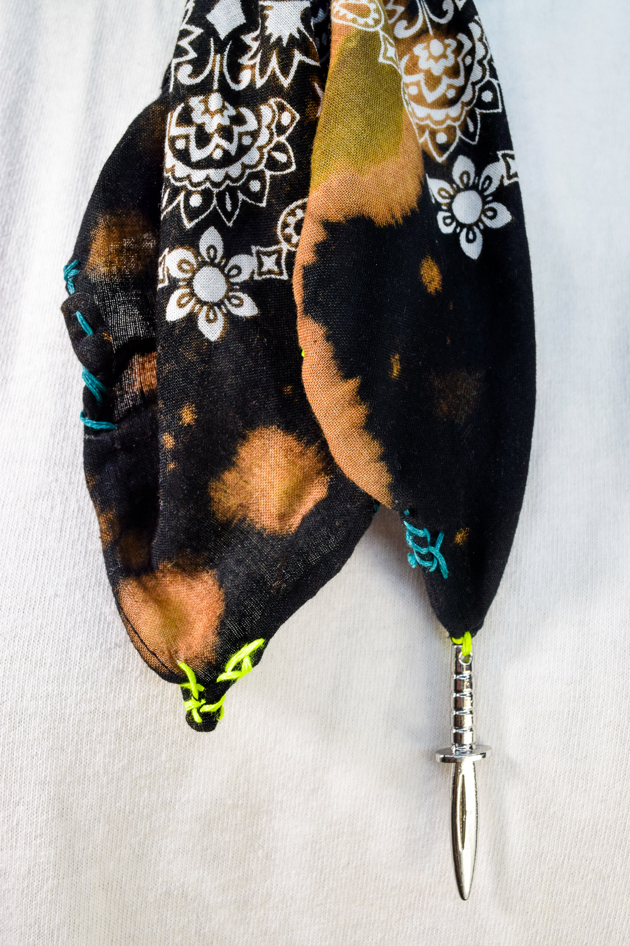 Hera Embellished Bandanna with Bollo