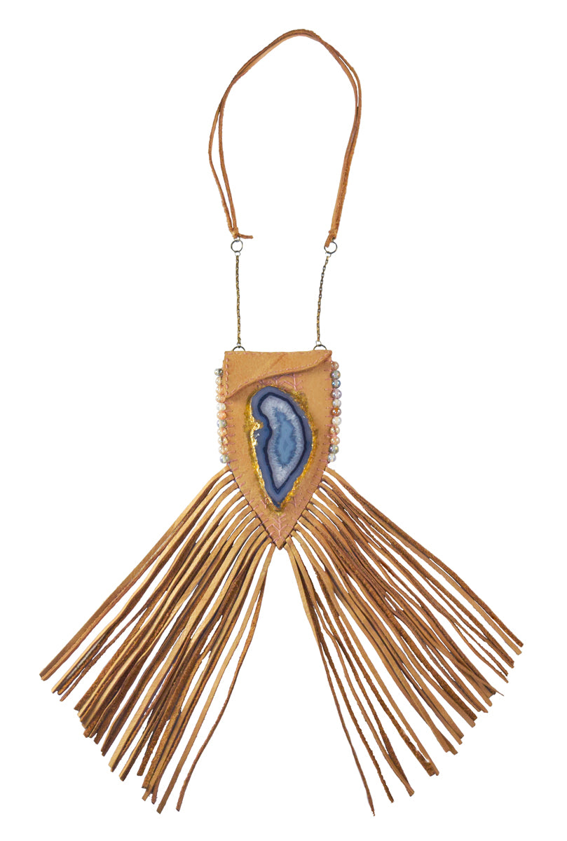 Gilded Azure Spirit Bag