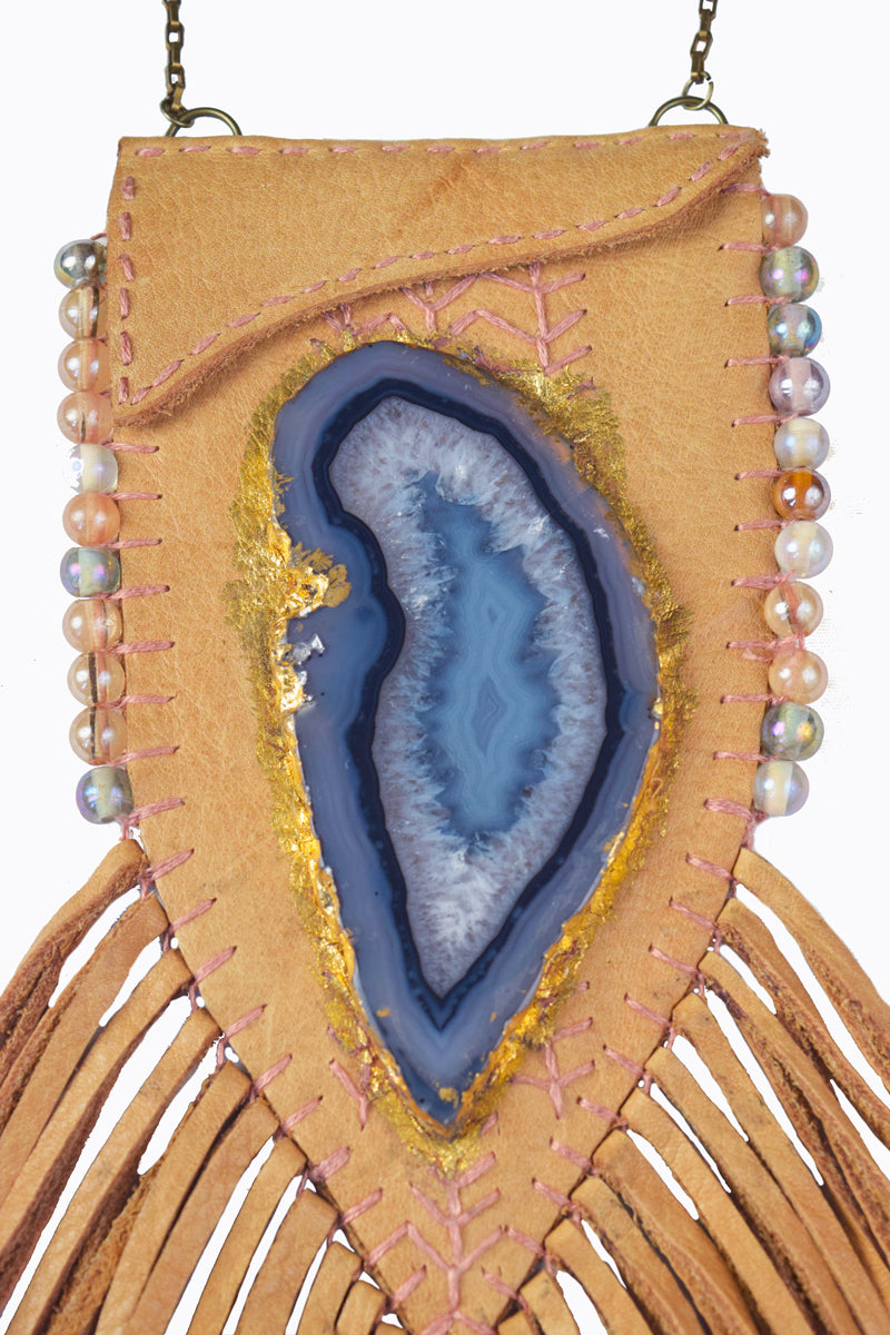Gilded Azure Spirit Bag