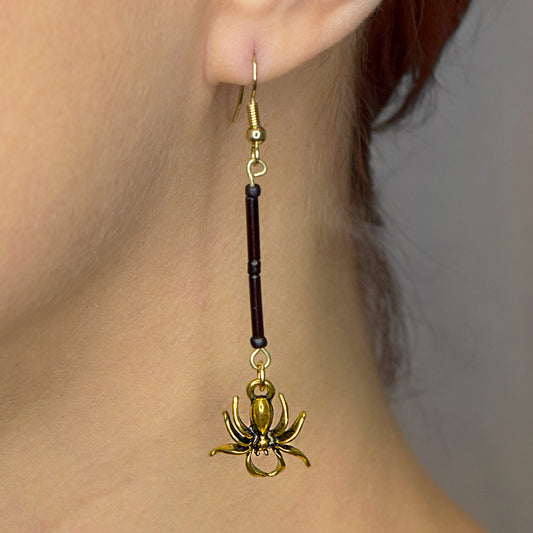 Spider Silk Earrings